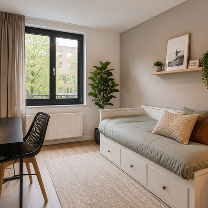 Ruim en licht 3-kamerappartement van ca. 95 m² met balkon in Haarlem
