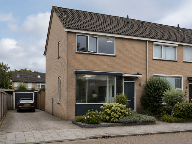 Ruime hoekwoning met zonnige tuin en veel lichtinval